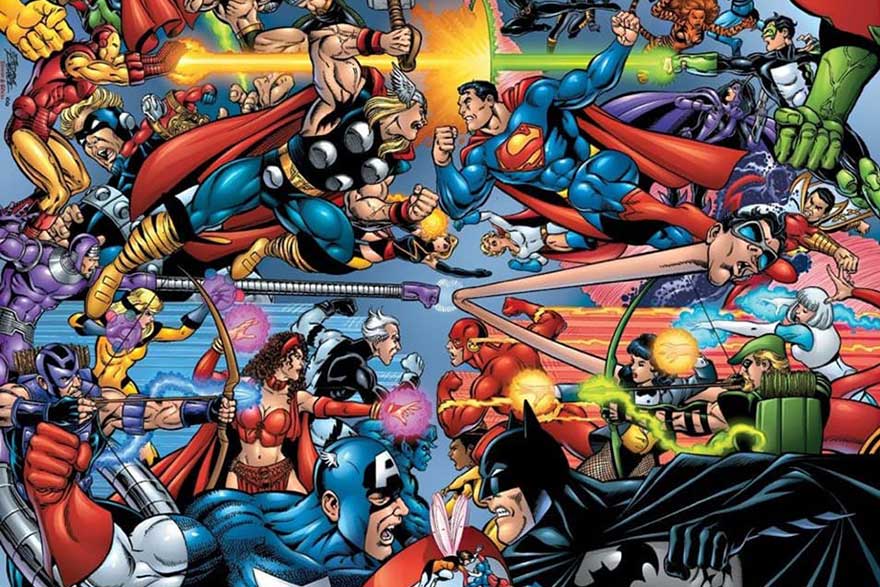 La Rivalità tra Marvel e Dc Comics